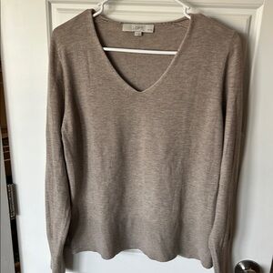 LOFT Women's Tan Sweater